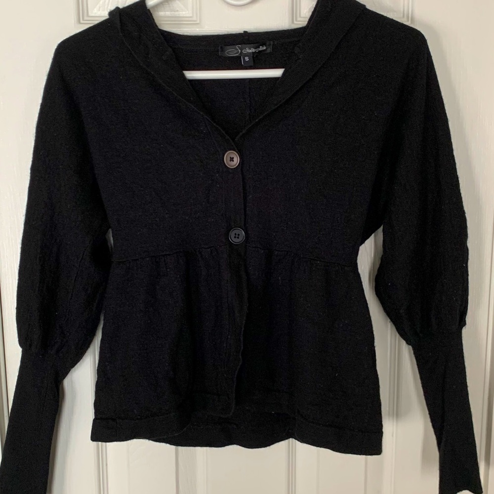 Black cardigans